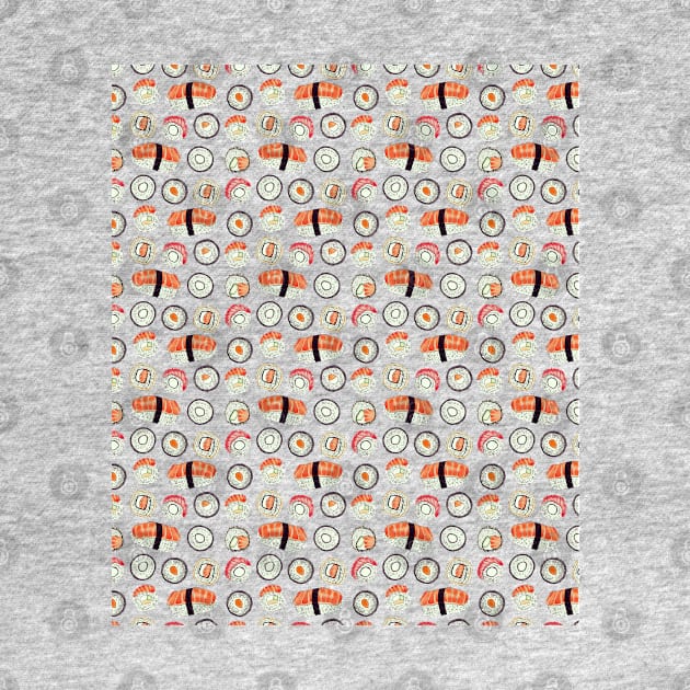 Sushi Pattern by solfortuny